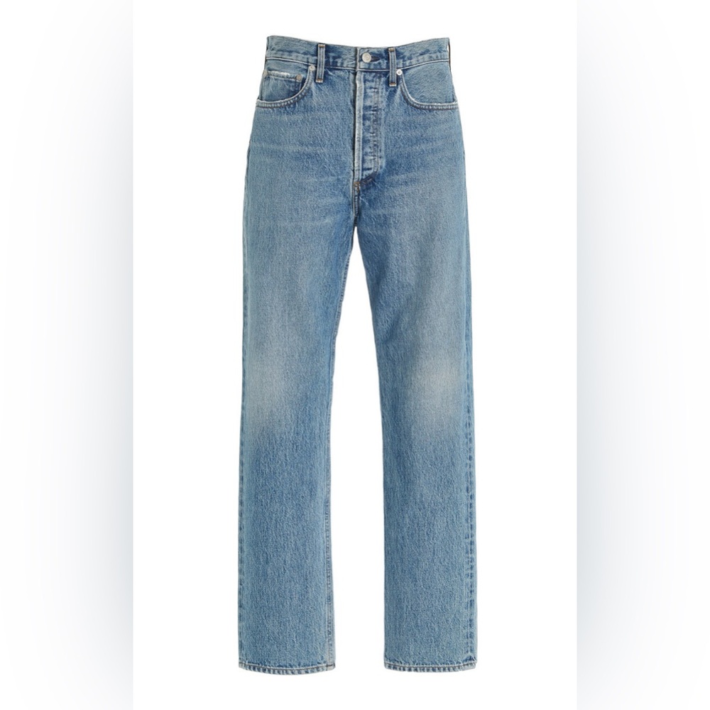 Agolde 90s Pinch Waist Straight Leg Jeans (28) in Navigate